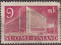 Finland - 1939 - Buildings - 9 MK - Pink - Finlandia, Buildings - Scott 219B - Post Office Helsinki - 0